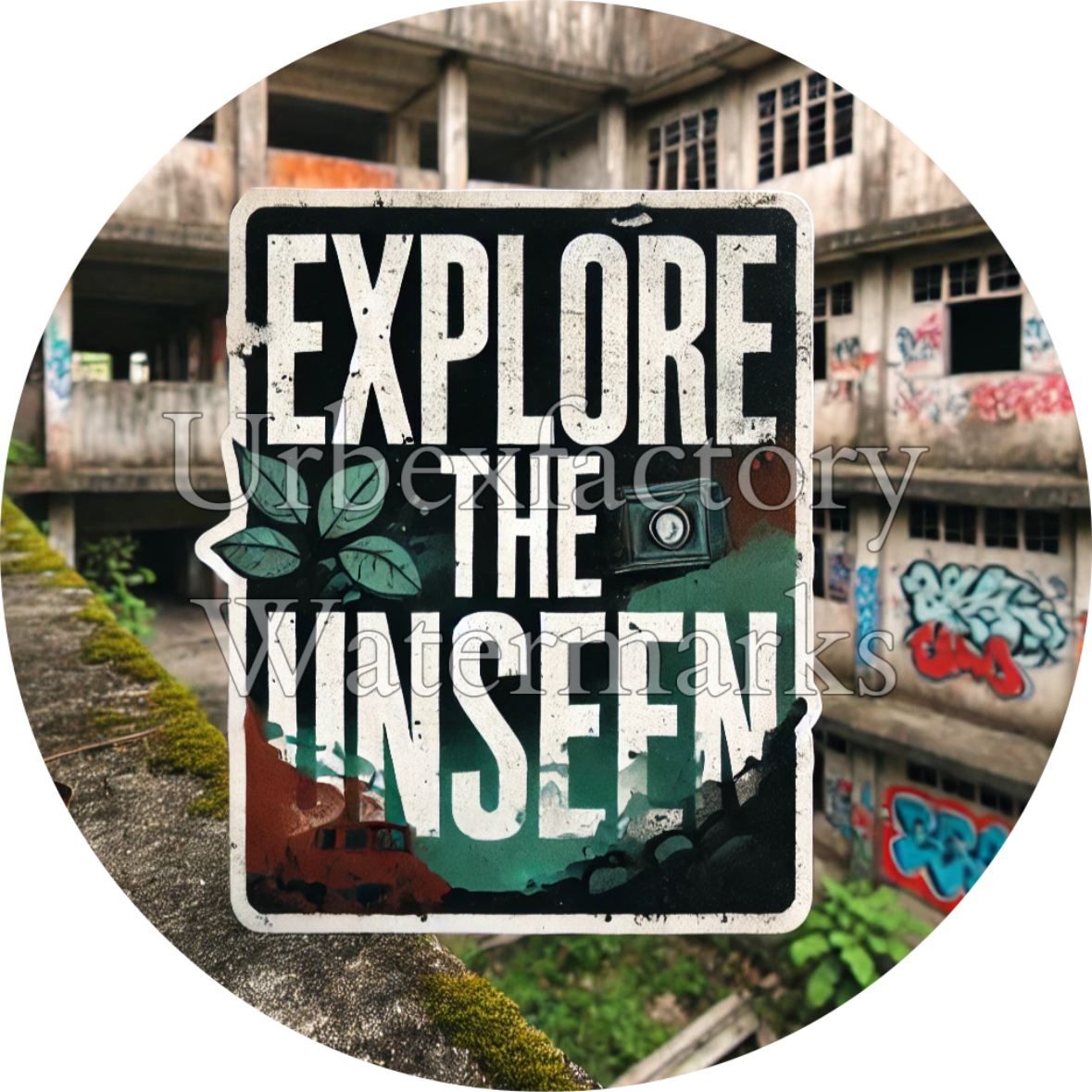 Explore The Unseen - Sticker