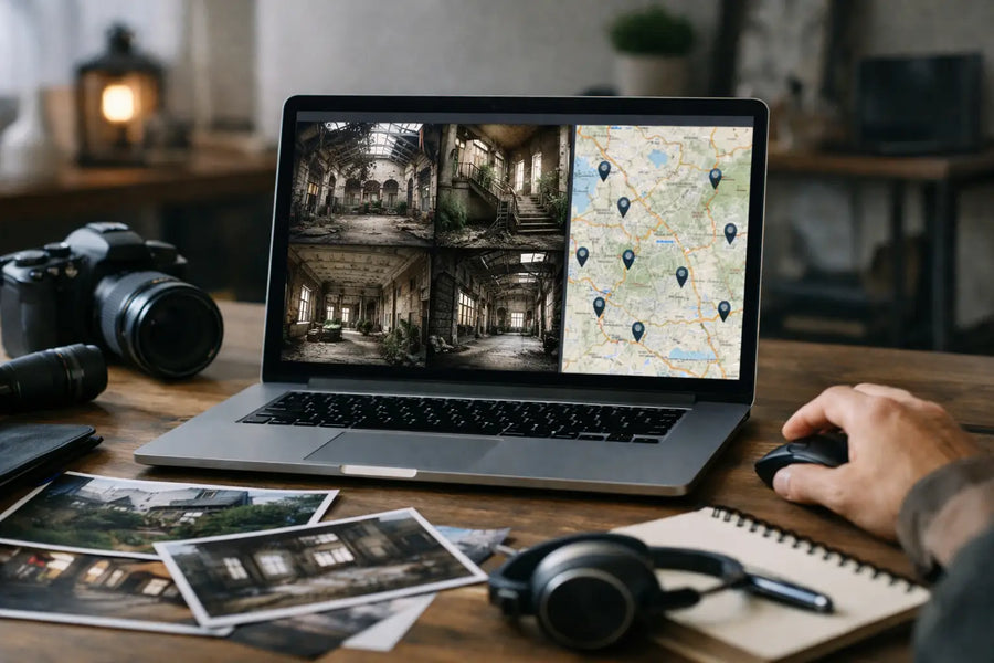 Hoe werkt een urbex databank precies?