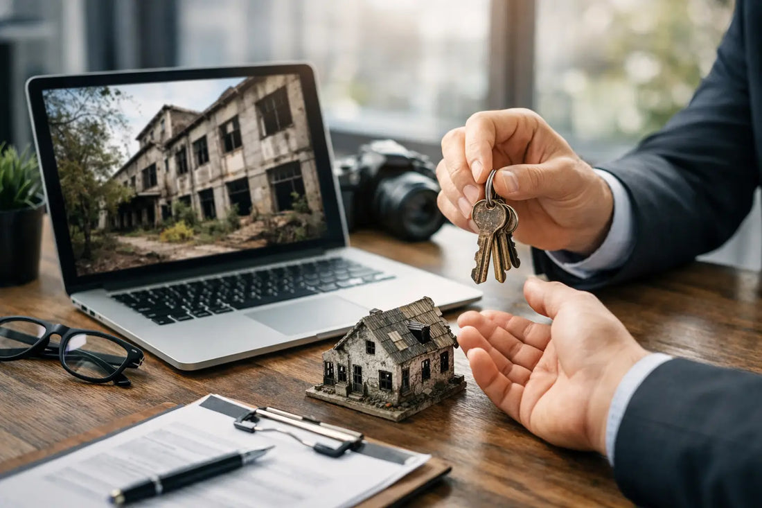 Urbex locatie kopen online zonder gokwerk
