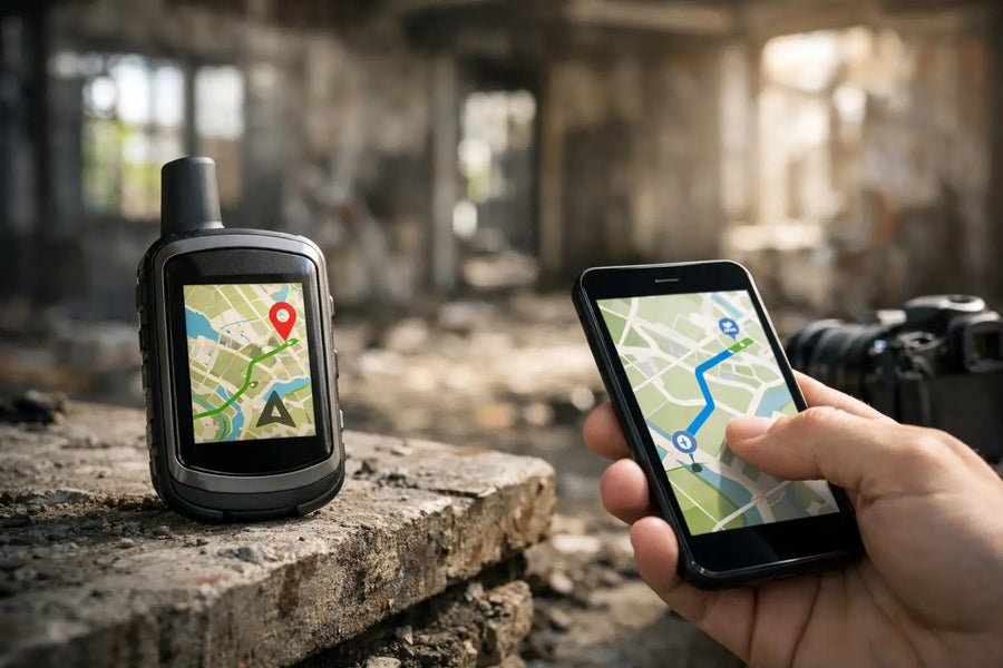 GPS coördinaten urbex voor slimme routes