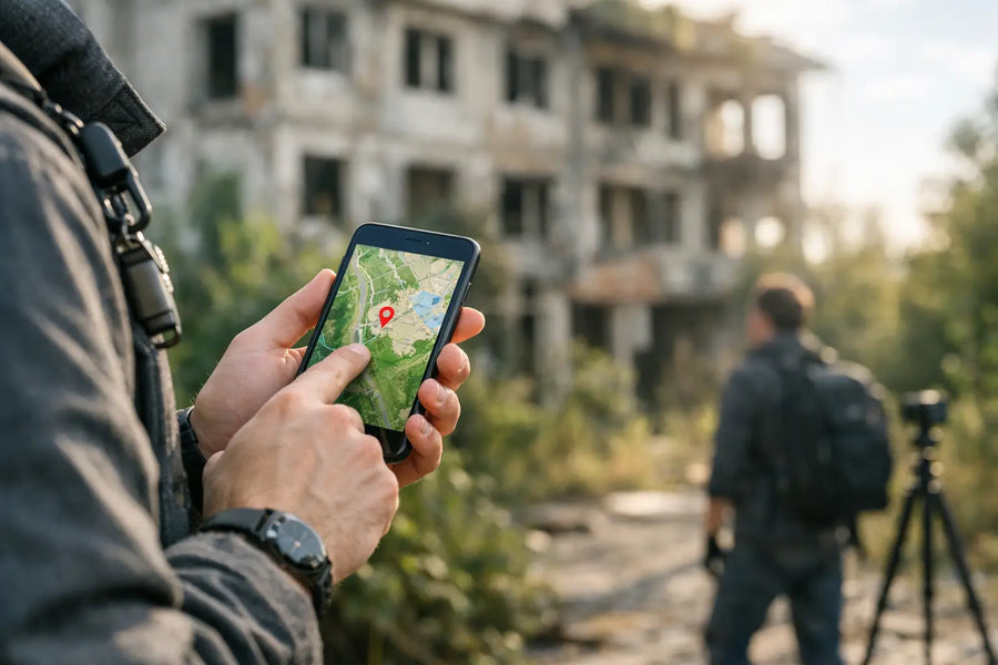 Urbex locaties met gps: slimmer spots vinden