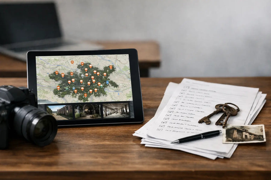 Betaalde urbex map versus gratis lijsten