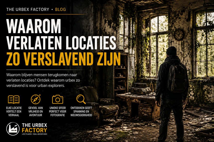 Waarom verlaten locaties zo verslavend zijn | Urbex Tips