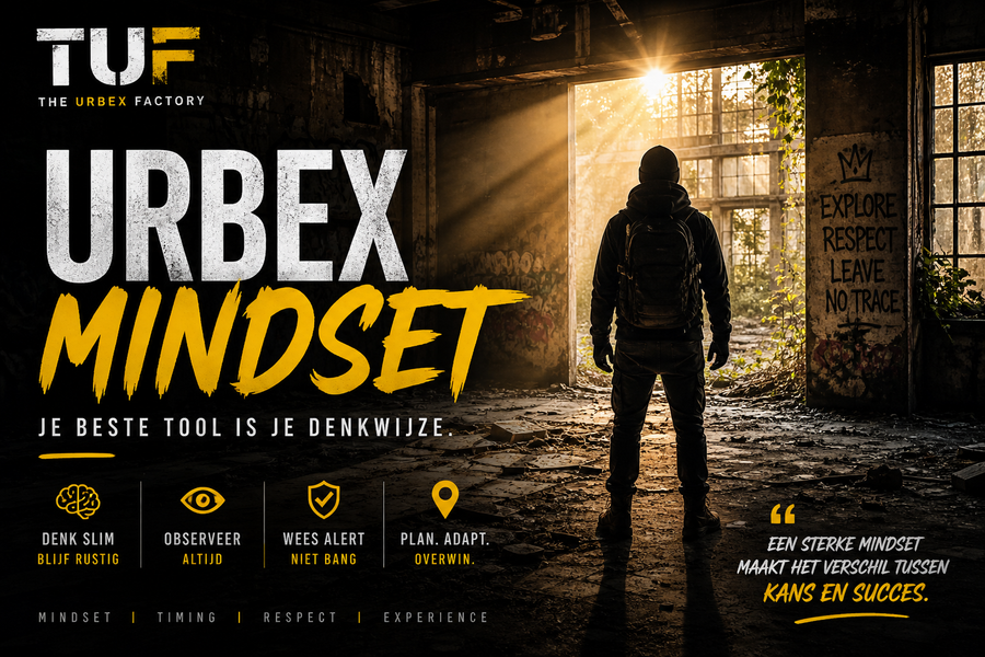 Urbex Mindset: Zo Denk je als een Pro Explorer