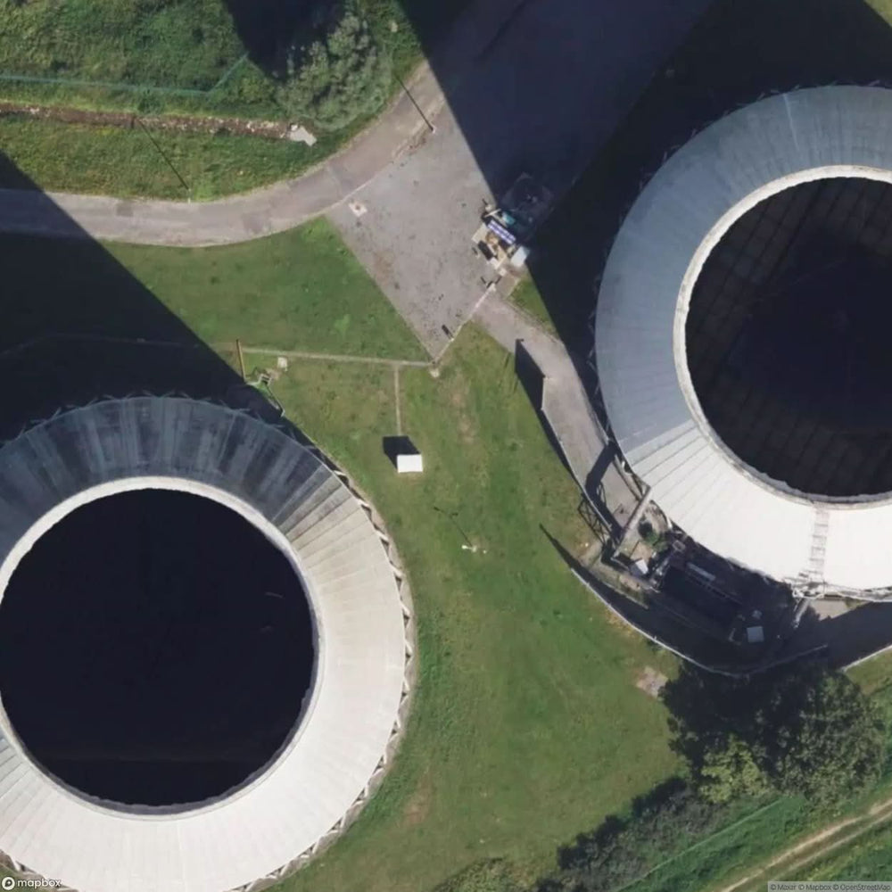 Power Plant With Two Cooling Towers In Vilvoorde [BEL] #18637