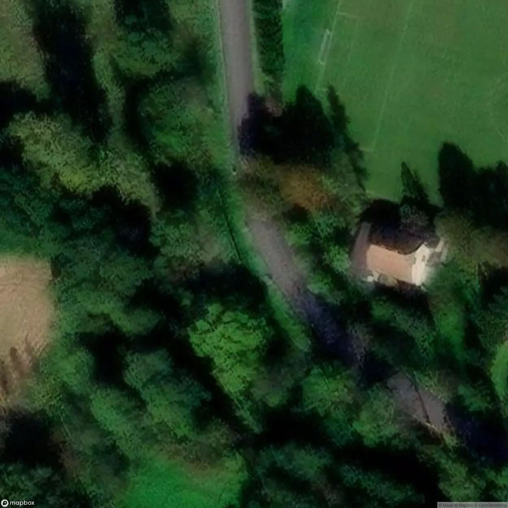 Residential Building Abandoned House Behind The Playing Field [POL] #24096
