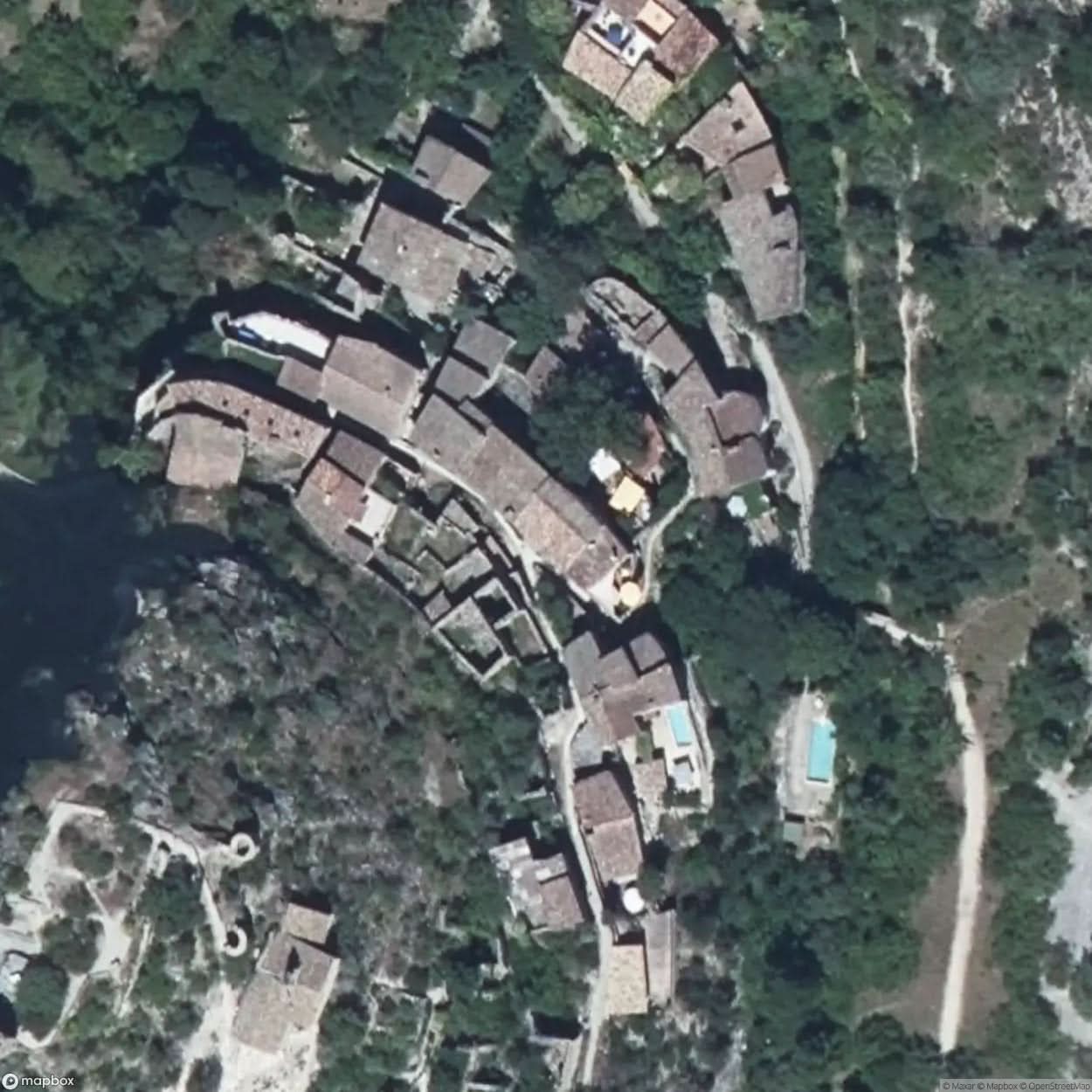 Old Village Of Rochecolombe [FRA] #01756