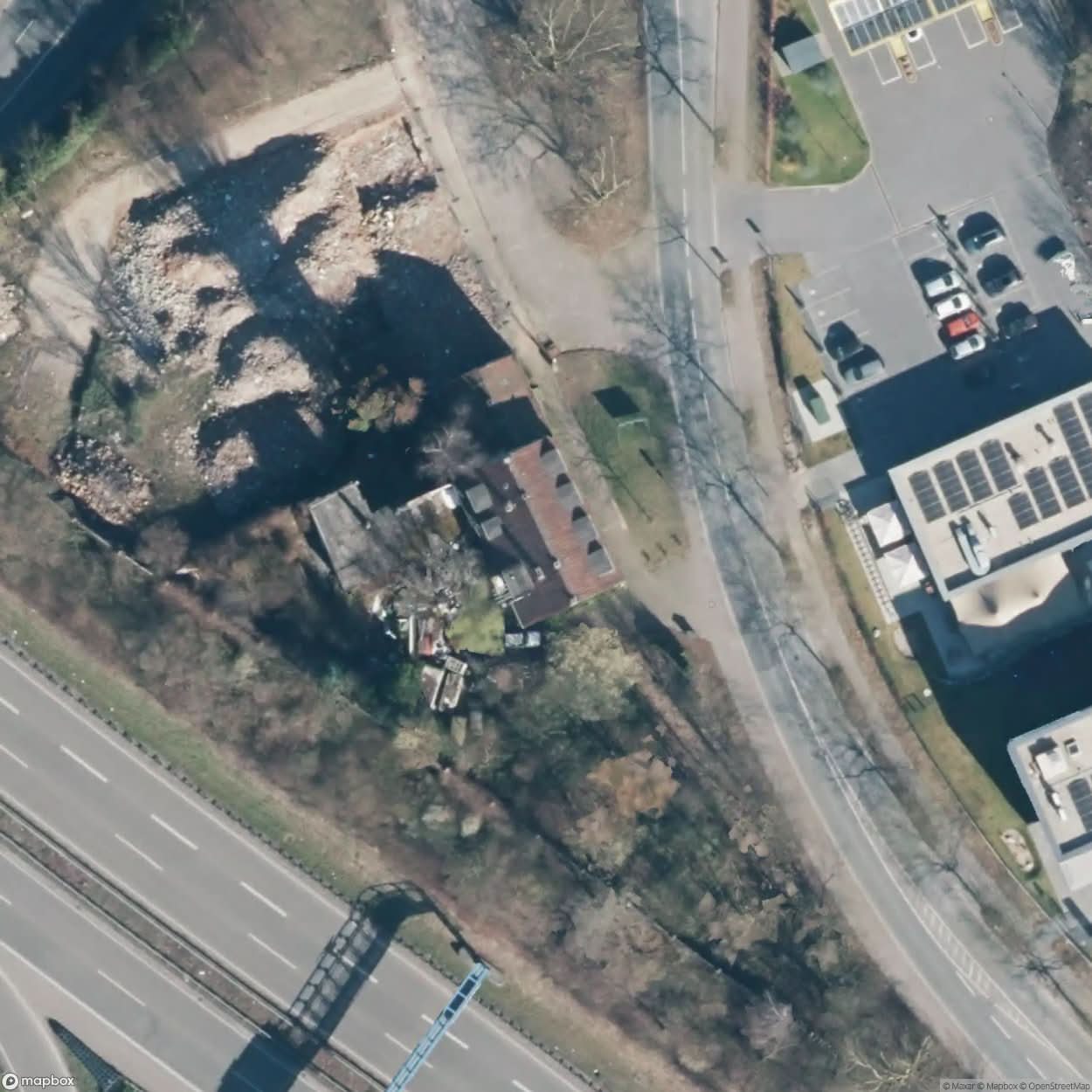 Housing Estate Houses W Kiosk [DEU] #04775