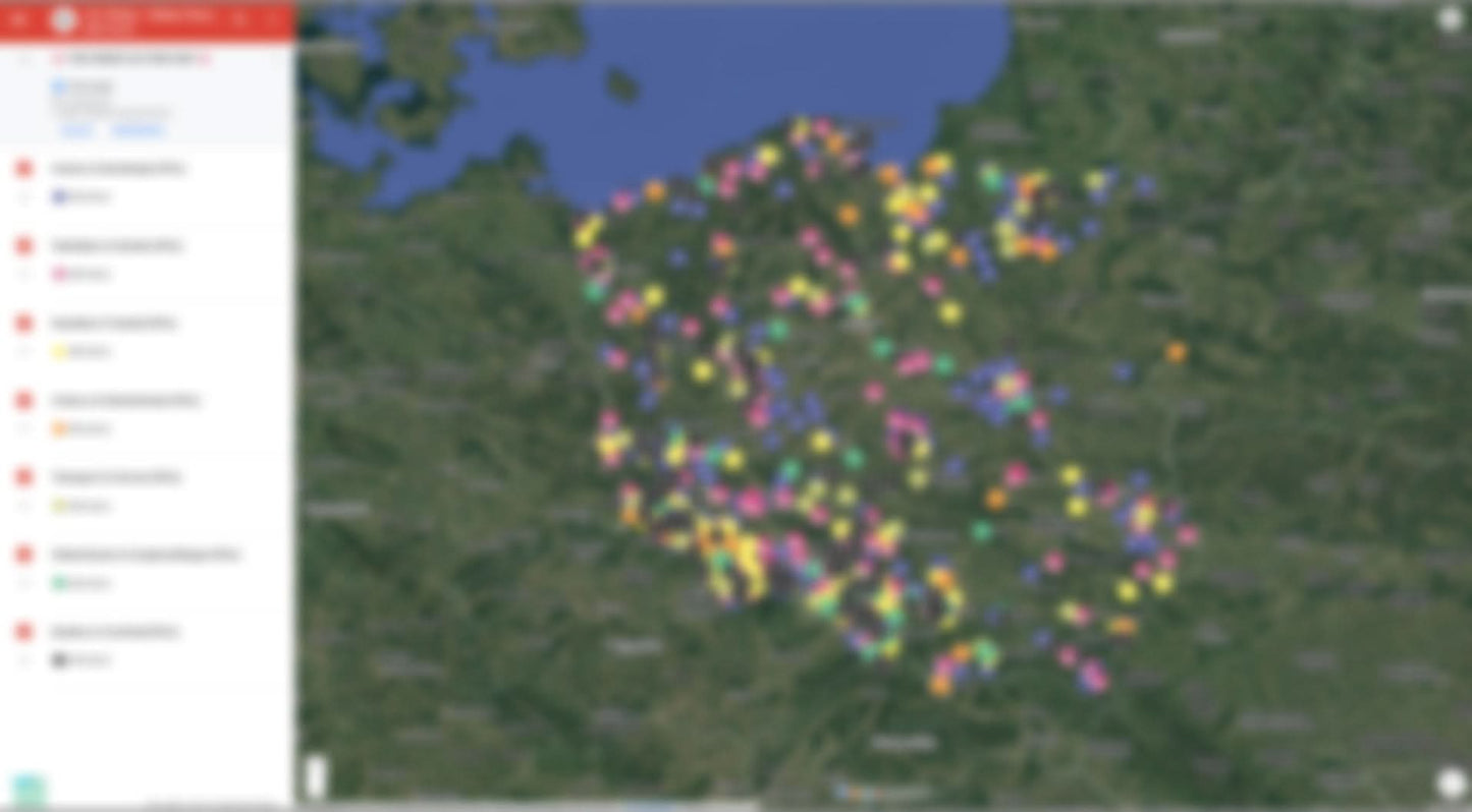 Polen Urbex Kaart - 4.500+ Locaties