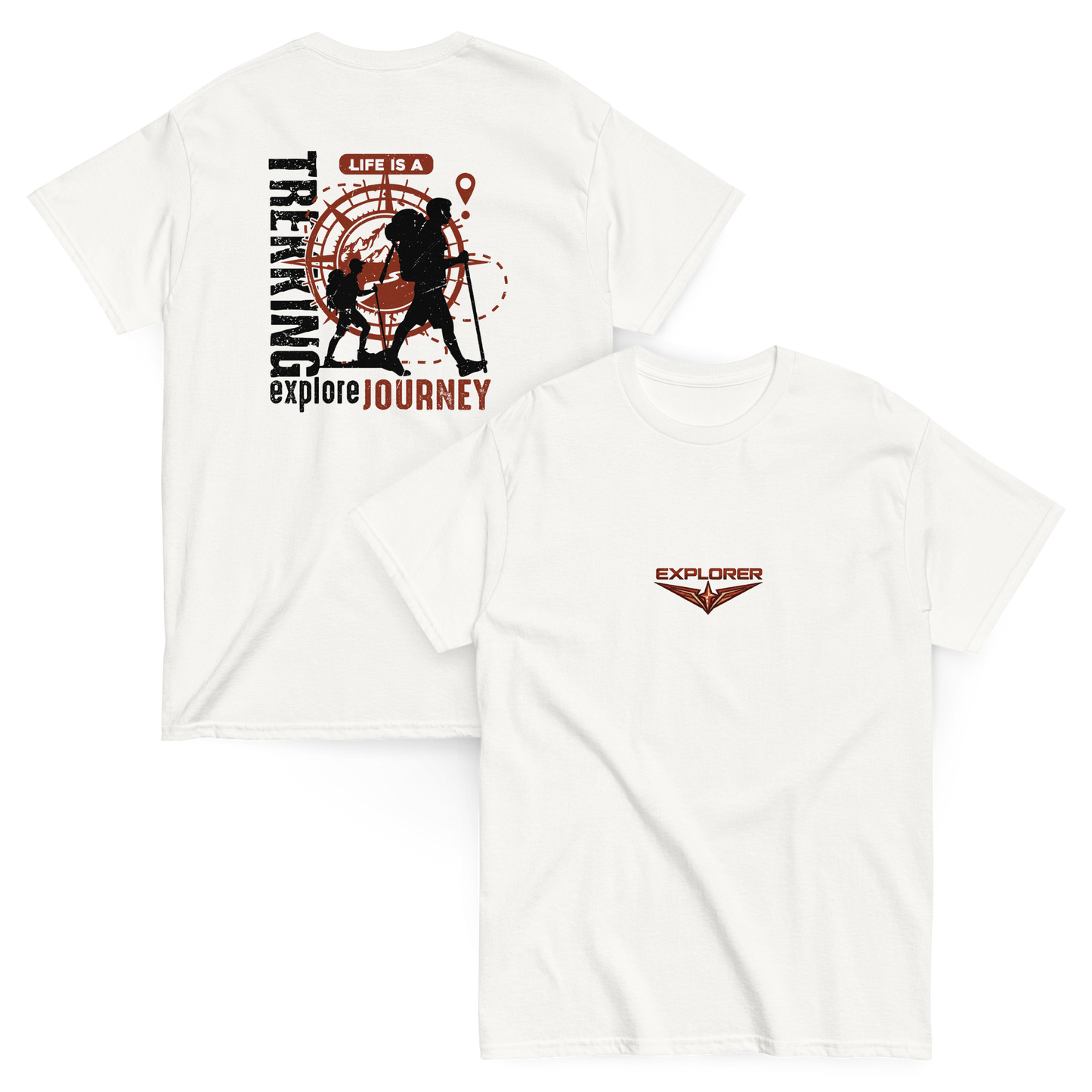 The Journey Is The Reward T-Shirt – Urbex Explorer Style